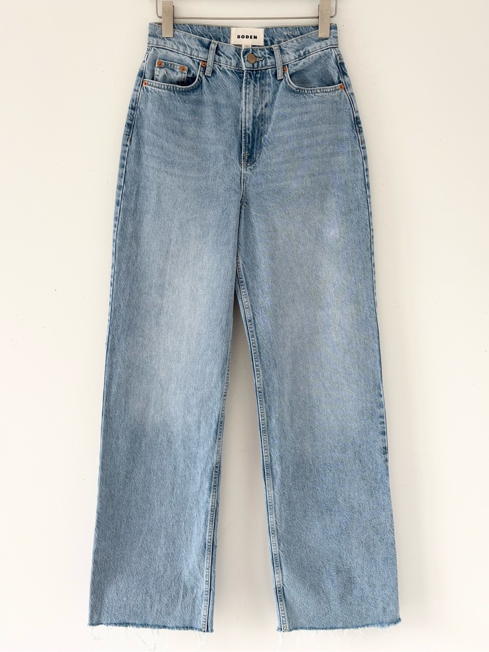 Boden High-Rise Straight-Leg Jeans